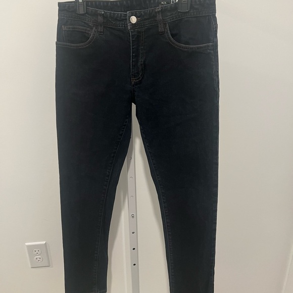 Armani Exchange J14 Skinny Fit Jeans Black (32) - Picture 2 of 4